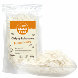 CHIPSY KOKOSOWE 100g NATURALNE BEZ DODATKÓW