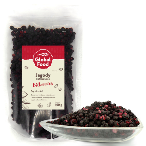 JAGODY LIOFILIZOWANE 100g CAŁE OWOCE JAGODY LIOFILIZOWANE 100g CAŁE OWOCE