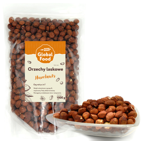 ORZECHY LASKOWE ŁUSKANE 500g ORZECHY LASKOWE ŁUSKANE 500g