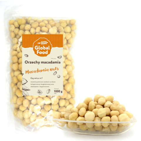 ORZECHY MAKADAMIA ORZECH MACADAMIA 1kg ORZECHY MAKADAMIA ORZECH MACADAMIA 1kg