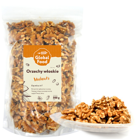 ORZECHY WŁOSKIE ŁUSKANE 500g ORZECHY WŁOSKIE ŁUSKANE 500g