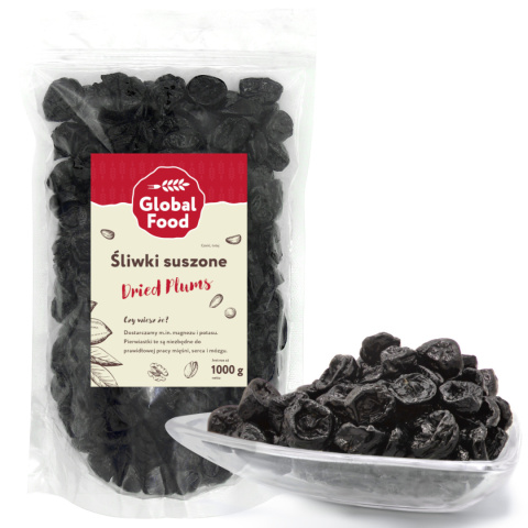 ŚLIWKI SUSZONE BEZ PESTEK 1KG ŚLIWKI SUSZONE BEZ PESTEK 1KG
