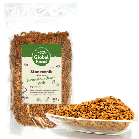 SŁONECZNIK W KARMELU 500g SŁONECZNIK W KARMELU 500g